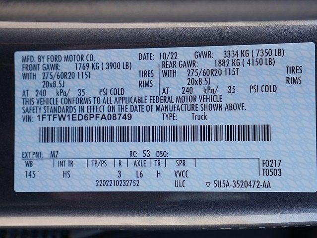 used 2023 Ford F-150 car, priced at $53,999
