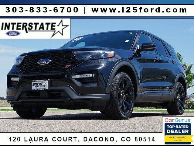 used 2022 Ford Explorer car, priced at $34,999