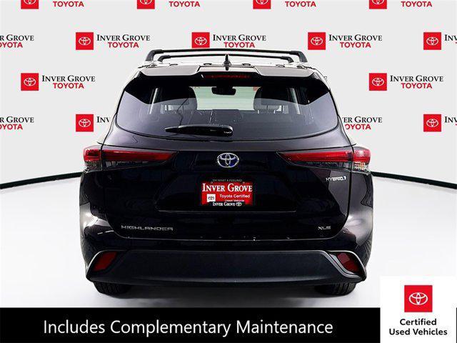 used 2022 Toyota Highlander Hybrid car, priced at $46,595