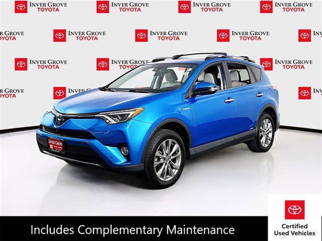 used 2018 Toyota RAV4 Hybrid car, priced at $27,695