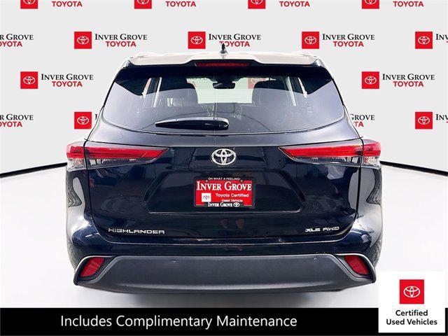 used 2022 Toyota Highlander car, priced at $37,695