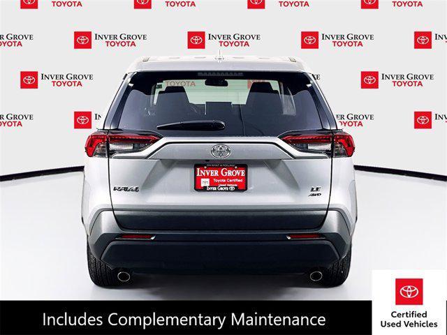 used 2025 Toyota RAV4 car, priced at $34,995