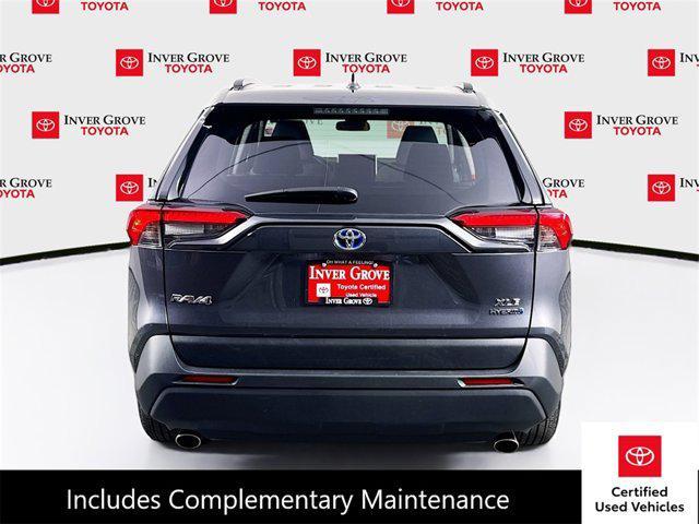 used 2024 Toyota RAV4 Hybrid car, priced at $38,495