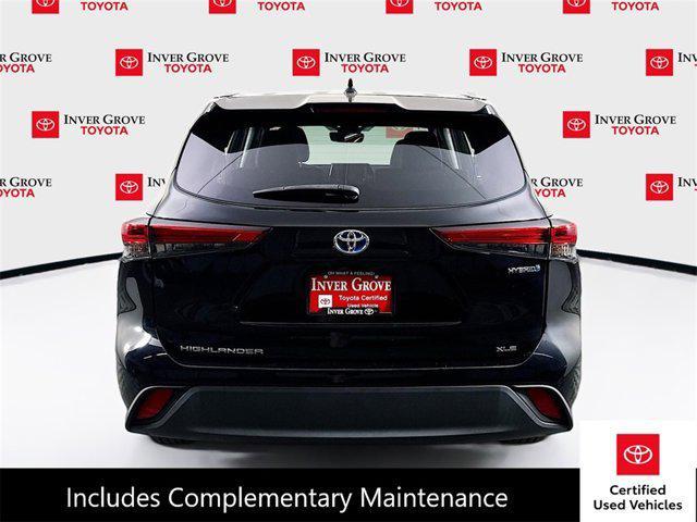 used 2022 Toyota Highlander Hybrid car, priced at $42,995
