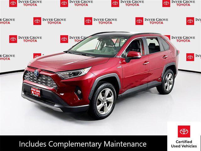 used 2020 Toyota RAV4 Hybrid car, priced at $29,795