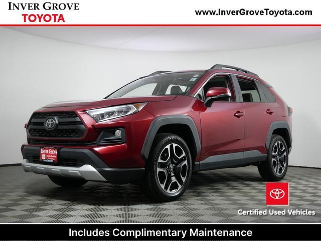 used 2019 Toyota RAV4 car, priced at $28,595