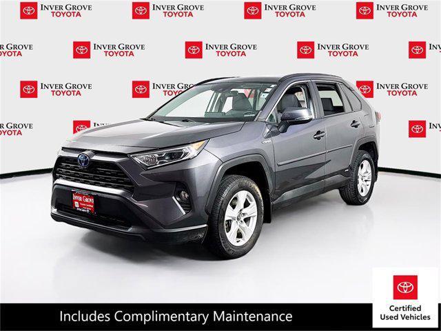 used 2021 Toyota RAV4 Hybrid car, priced at $25,995