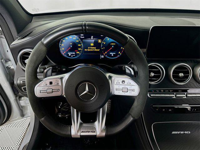 used 2020 Mercedes-Benz AMG GLC 63 car, priced at $51,495