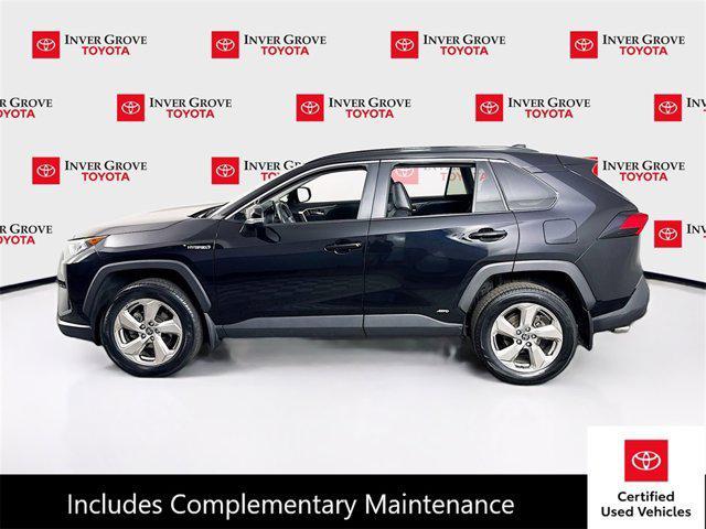 used 2021 Toyota RAV4 Hybrid car, priced at $28,495