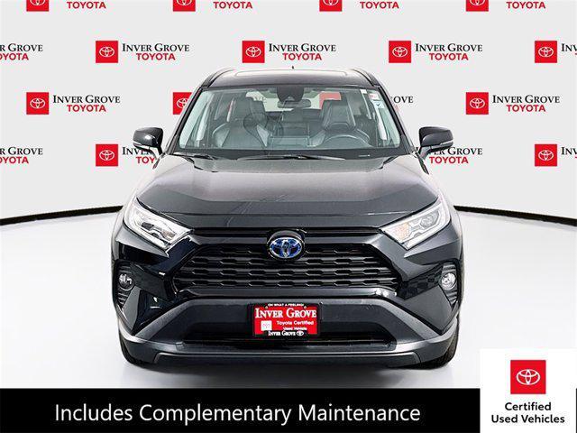 used 2021 Toyota RAV4 Hybrid car, priced at $28,495