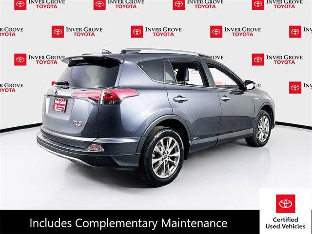 used 2018 Toyota RAV4 Hybrid car, priced at $23,995