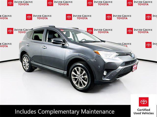 used 2018 Toyota RAV4 Hybrid car, priced at $23,995