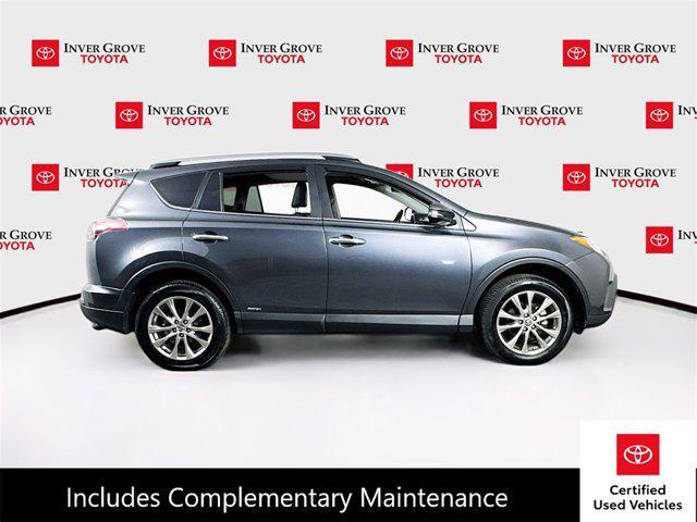 used 2018 Toyota RAV4 Hybrid car, priced at $23,995