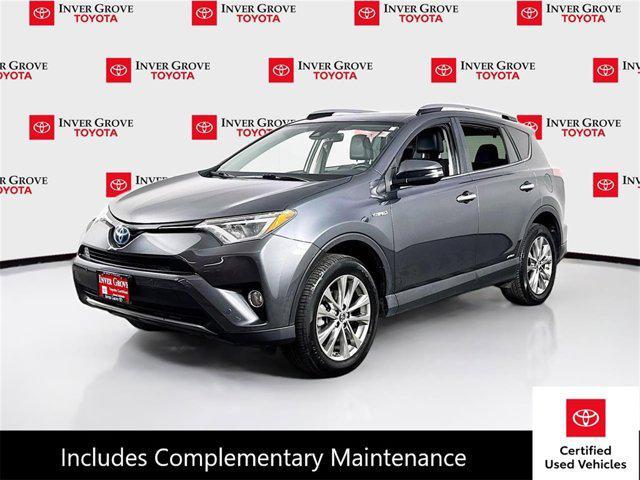 used 2018 Toyota RAV4 Hybrid car, priced at $23,995