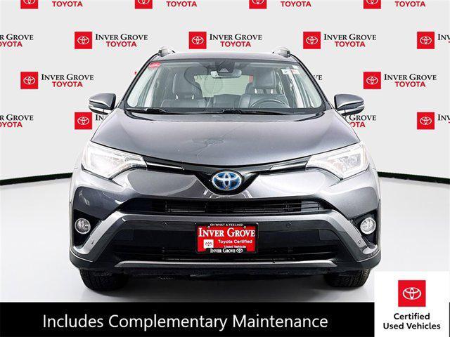 used 2018 Toyota RAV4 Hybrid car, priced at $23,995