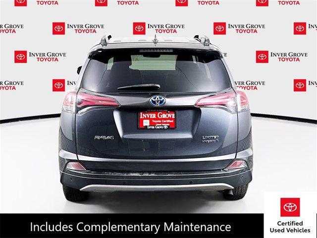 used 2018 Toyota RAV4 Hybrid car, priced at $23,995