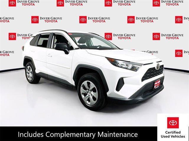 used 2021 Toyota RAV4 car, priced at $24,595