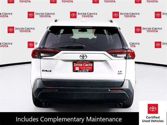 used 2021 Toyota RAV4 car, priced at $24,595