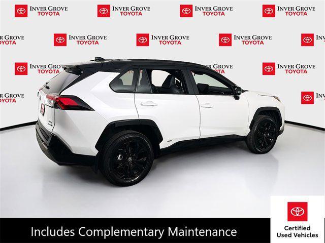 used 2024 Toyota RAV4 Hybrid car, priced at $43,495