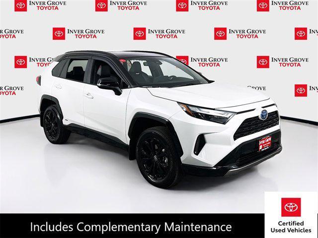 used 2024 Toyota RAV4 Hybrid car, priced at $43,495