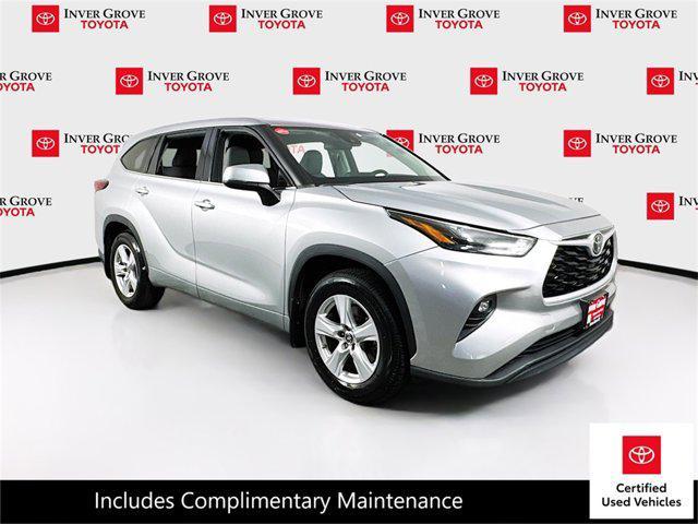 used 2022 Toyota Highlander car, priced at $28,295
