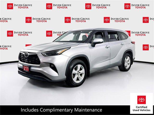 used 2022 Toyota Highlander car, priced at $28,295