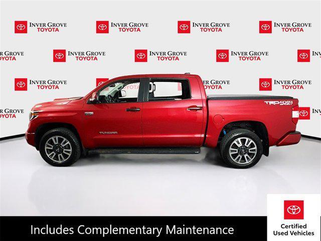 used 2021 Toyota Tundra car, priced at $44,895