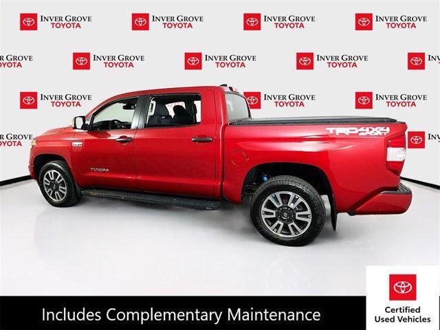 used 2021 Toyota Tundra car, priced at $44,895