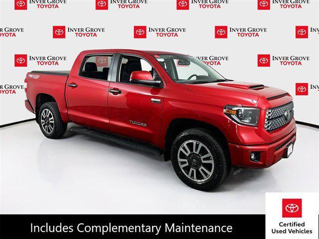 used 2021 Toyota Tundra car, priced at $44,895
