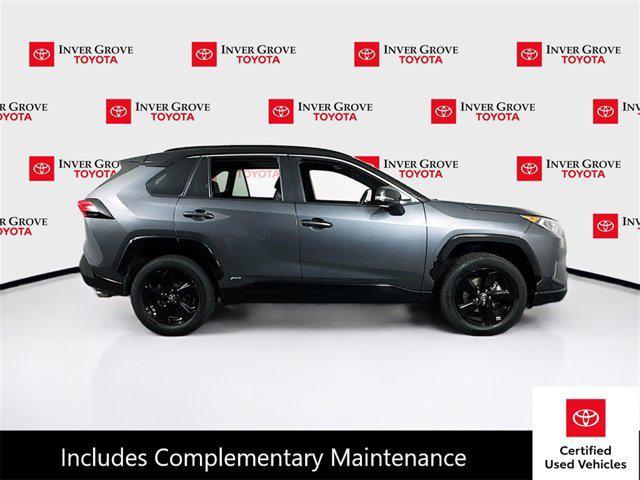 used 2021 Toyota RAV4 Hybrid car, priced at $29,995