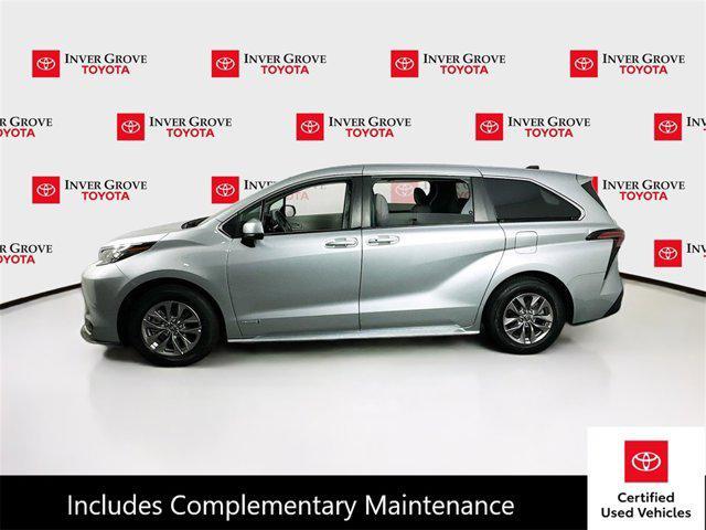 used 2021 Toyota Sienna car, priced at $43,595