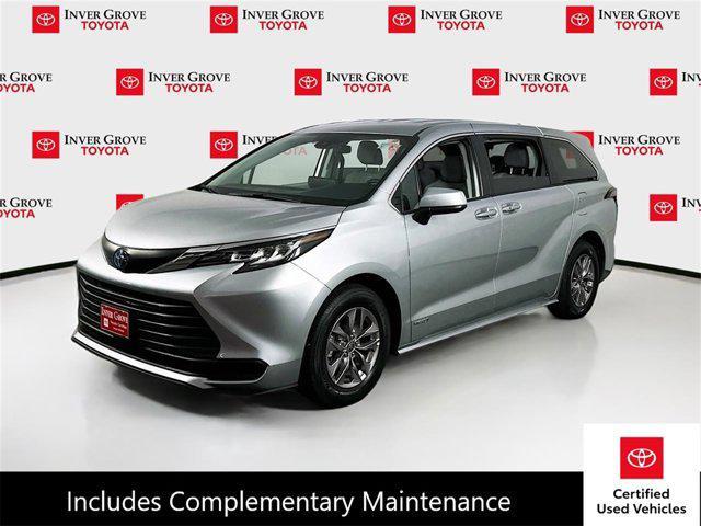 used 2021 Toyota Sienna car, priced at $43,595