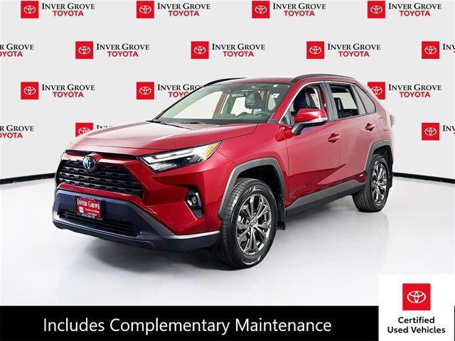 used 2022 Toyota RAV4 Hybrid car, priced at $36,495