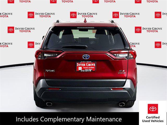 used 2022 Toyota RAV4 Hybrid car, priced at $36,495