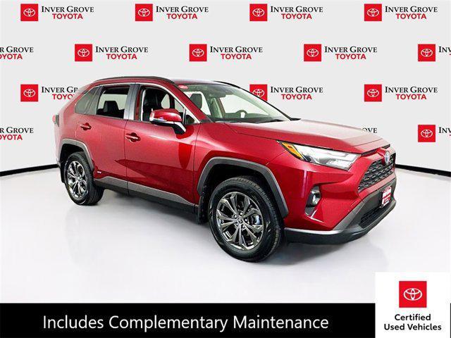 used 2022 Toyota RAV4 Hybrid car, priced at $36,495