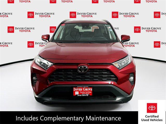 used 2021 Toyota RAV4 car, priced at $31,795