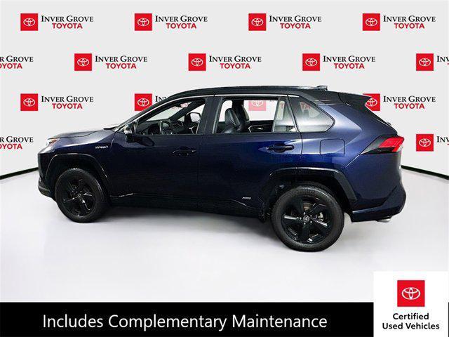 used 2021 Toyota RAV4 Hybrid car, priced at $32,395
