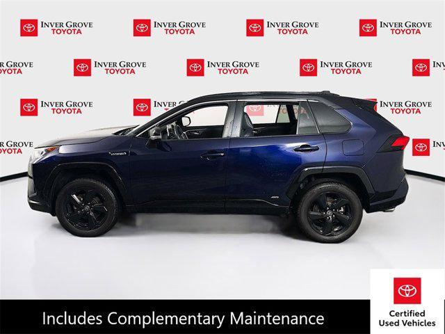 used 2021 Toyota RAV4 Hybrid car, priced at $32,395