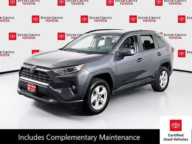 used 2021 Toyota RAV4 Hybrid car, priced at $26,995
