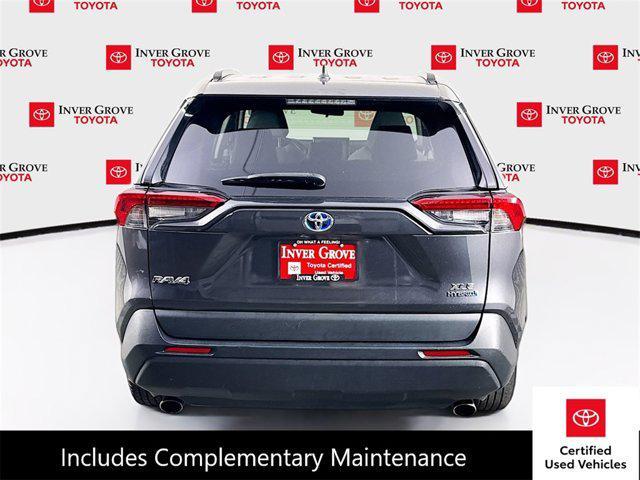 used 2021 Toyota RAV4 Hybrid car, priced at $25,995