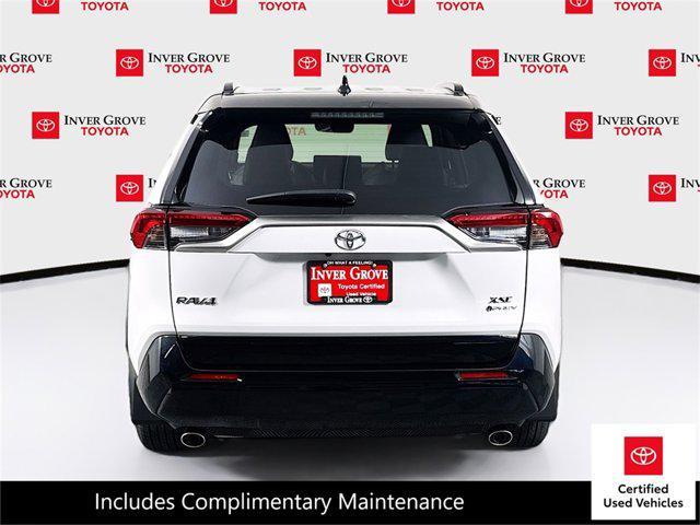 used 2025 Toyota RAV4 Hybrid car, priced at $54,795