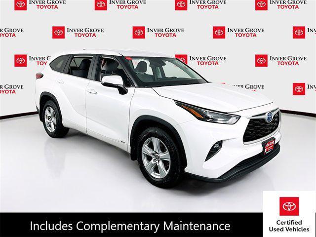 used 2023 Toyota Highlander Hybrid car, priced at $38,495