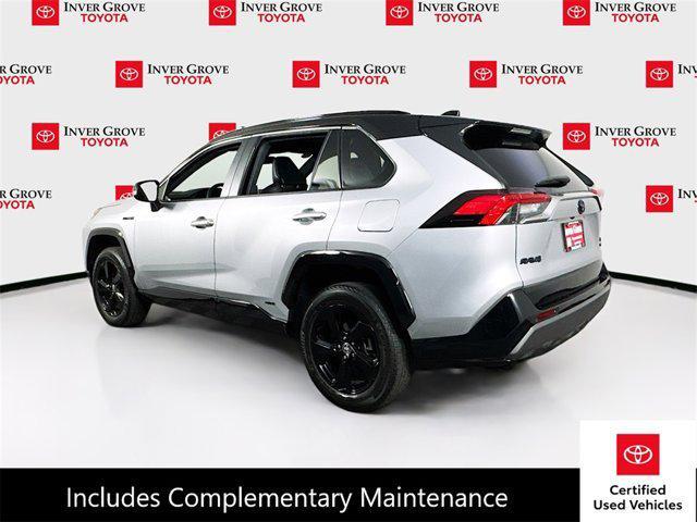 used 2021 Toyota RAV4 Hybrid car, priced at $34,995