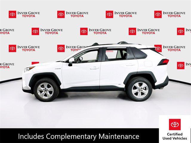 used 2021 Toyota RAV4 Hybrid car, priced at $29,395