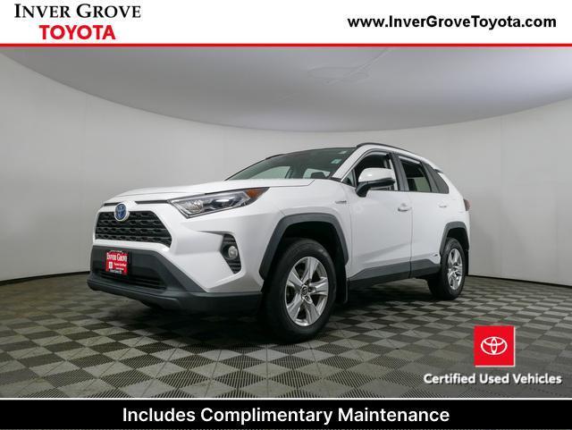 used 2021 Toyota RAV4 Hybrid car, priced at $31,495