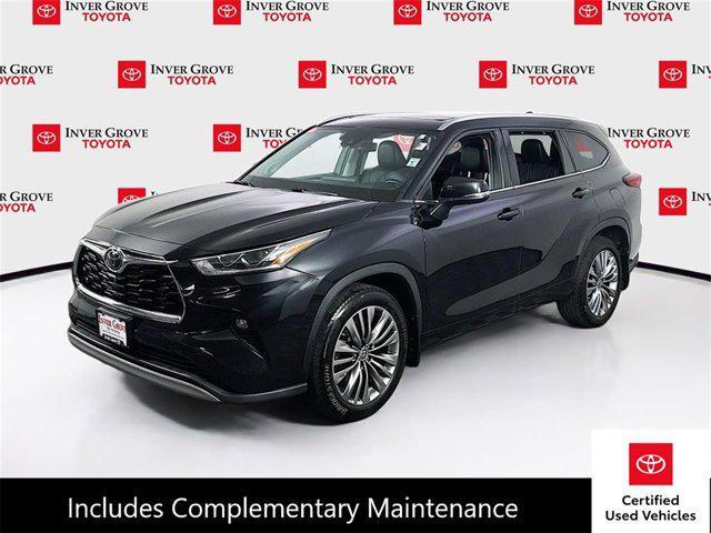 used 2021 Toyota Highlander car, priced at $34,495