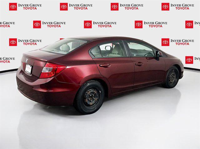 used 2012 Honda Civic car, priced at $8,495