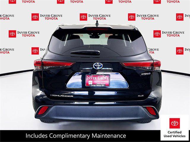 used 2022 Toyota Highlander Hybrid car, priced at $34,995