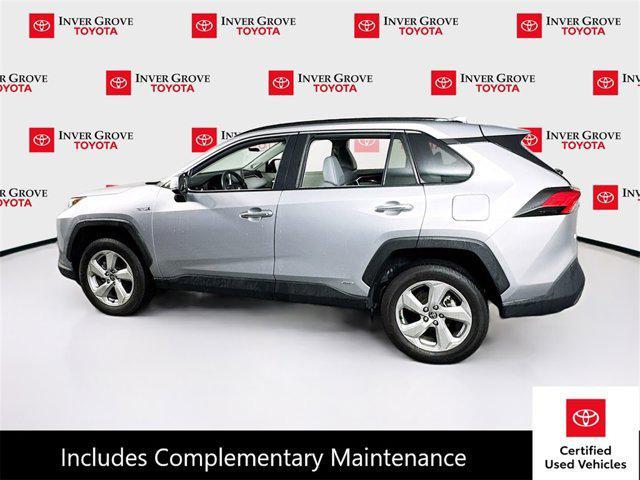 used 2021 Toyota RAV4 Hybrid car, priced at $38,995