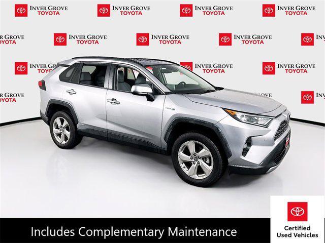 used 2021 Toyota RAV4 Hybrid car, priced at $38,995